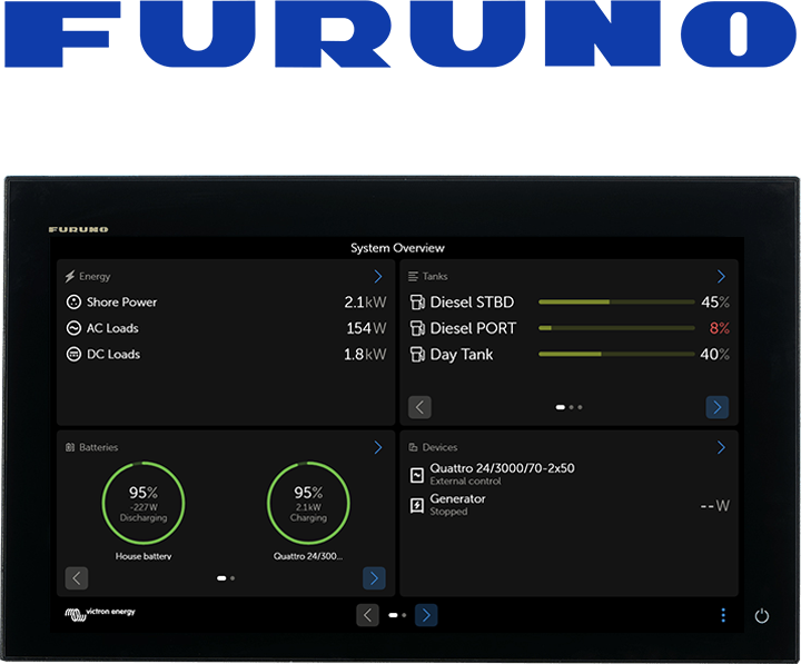 Maritieme MFD GX integratie – Furuno